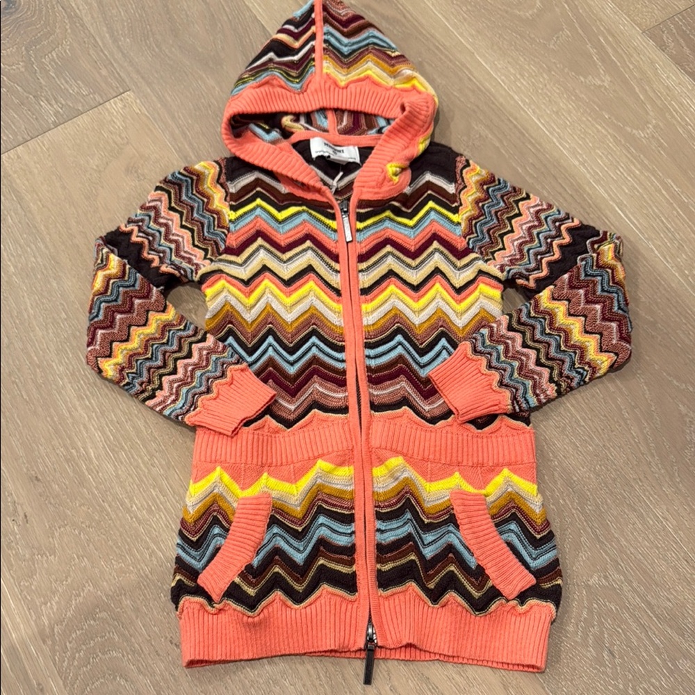 Missioni x Target collab Zigzag Kids Jacket BNWT